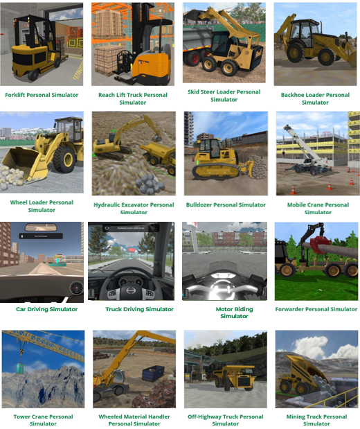 Contoh Simulator Lain yang dikembangkan oleh Infinitigroup