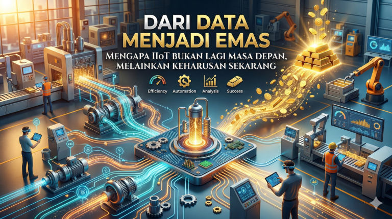 Dari Data Menjadi Emas: Mengapa IIoT Bukan Lagi Masa Depan, Melainkan Keharusan Sekarang