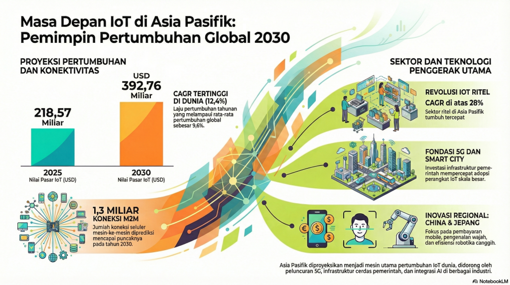 Masa depan IOT di Asia Pasifik terus bertumbuh
