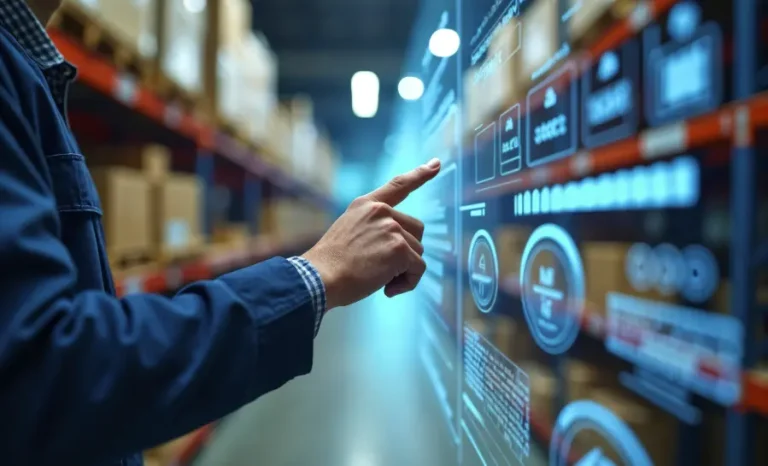 Futuristic Smart Warehouse System